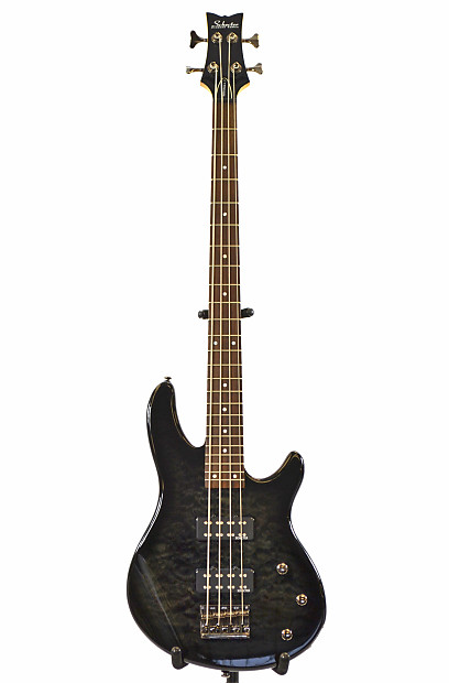 Schecter Raiden Special-4 4-String Bass See-Thru Black image 1