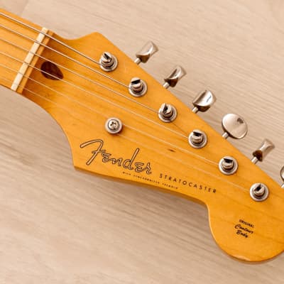 1994 Fender Stratocaster ‘54 Vintage Reissue ST54-53 Sunburst w/ V Neck, Japan MIJ image 4