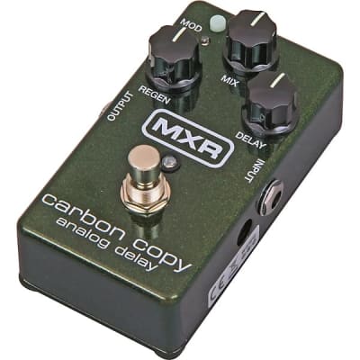MXR   M169 Carbon Copy Analog Delay Guitar Effects Pedal 2024 - Green image 5