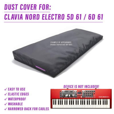 DUST COVER for CLAVIA NORD ELECTRO 5D 61 / 6D 61