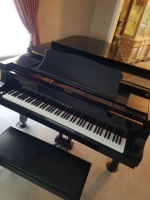 Yamaha C7 Concert Grand C7 1995 Black/Glossy image 1