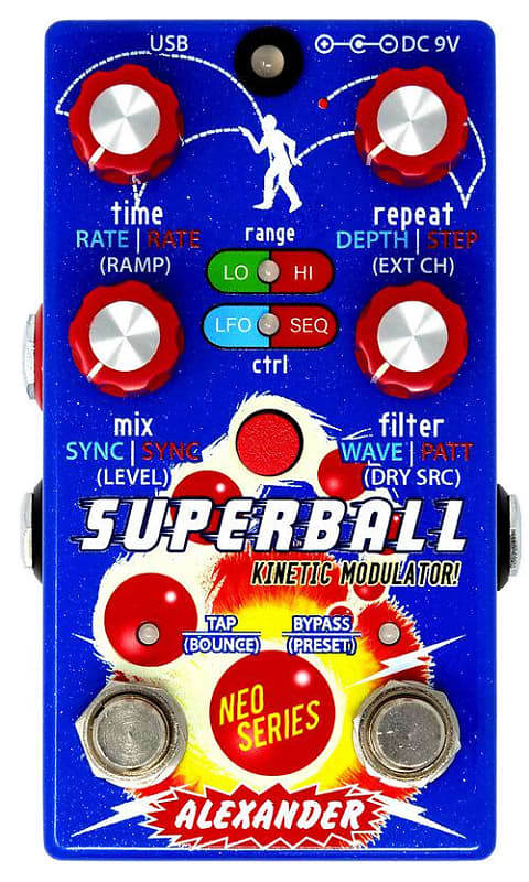Alexander Pedals Superball Kinetic Modulator image 1