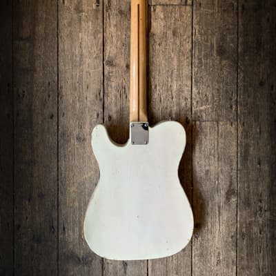 1958 Fender Esquire in See Through Blonde finish with original Tweed hard shell case image 4
