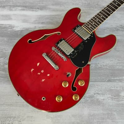 Blitz by Aria Pro II BES-STD-CH 335 Style Hollowbody (Cherry Red) | Reverb  Canada