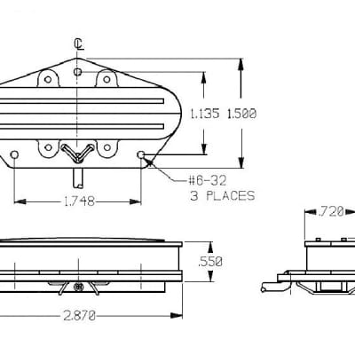 Seymour Duncan STHR-1 Hot Rails Set for Tele image 2