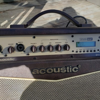 Acoustic A40 40watt combo guitar amp - Brown image 4