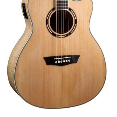 Washburn AG40CEK | Flamed Maple Grand Auditorium with Electronics. New with Full Warranty! image 1