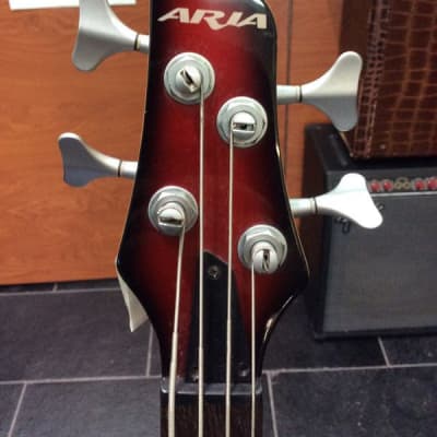 Aria 4 String Bass Electric Guitar image 9