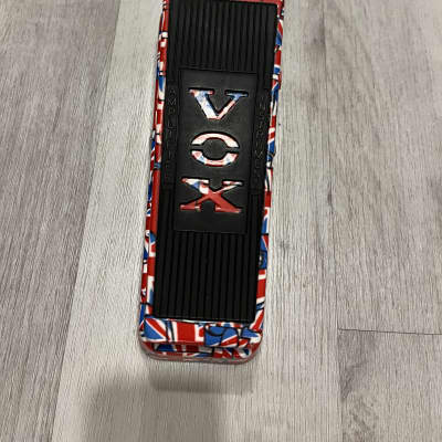 Limited Edition UNION JACK Vox V847 Wah w/Bag Made in USA Modded w/True Bypass, LED, DC Jack, Increased ‘Vocal’, Wahwah, Volume Boost— Placebo Farm image 5