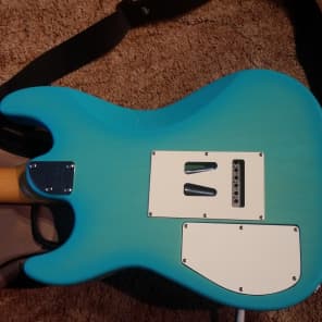 Godin Session Limited Edition Coral Blue image 6