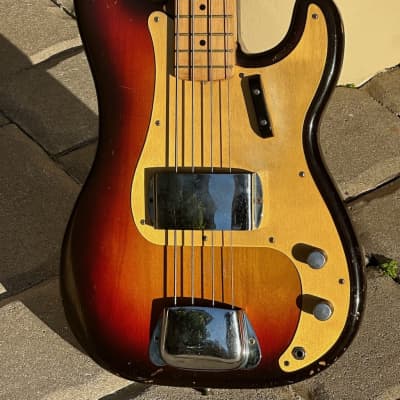 Fender Precision Bass 1958 - a beautiful all original 3-tone Sunburst example w/a Gold'gard ! image 1