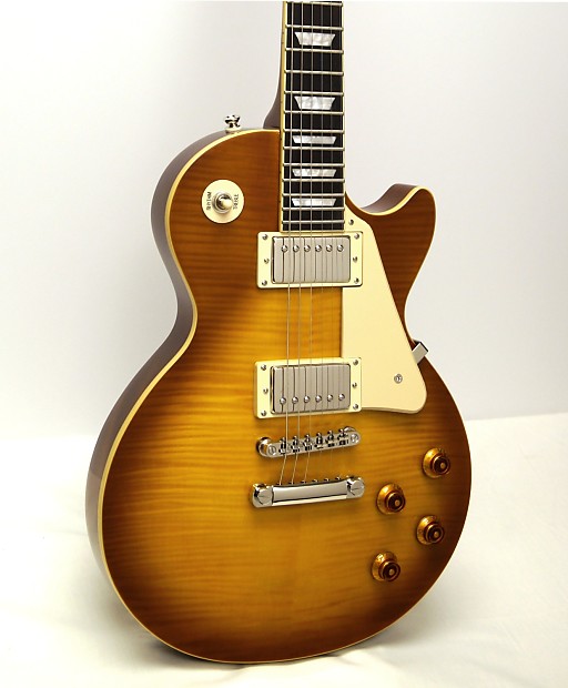 Epiphone Les Paul Standard Plus Top Pro Electric Guitar - Iced Tea
