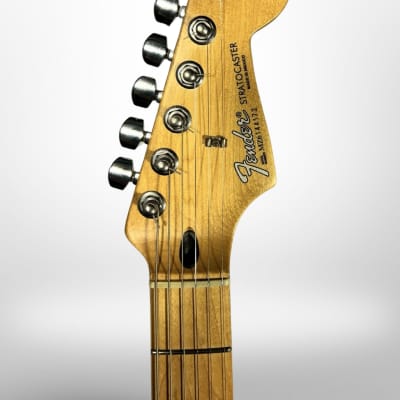 Fender Standard Stratocaster with Maple Fretboard 2006 60th Anniversary Year Brown Sunburst image 7
