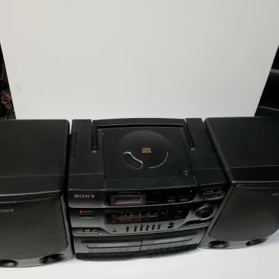 Sony CFD-560 Vintage 90's Bookshelf Boombox CD & Cassette | Reverb