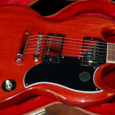NEW! 2020 Gibson SG Standard '61 Stop Tail - Vintage Cherry Finish - Authorized Dealer - CASE image 8
