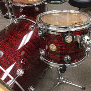 DW 20x24, 10x13, 16x16 Collector's Series drum set  2007 Red Onyx image 3