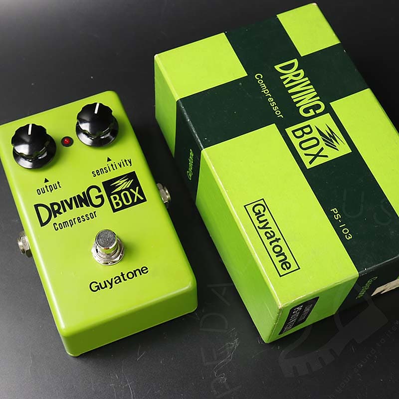 Guyatone PS-103 Driving Box Compressor 1970s - Green | Reverb