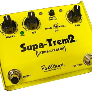 ギター Fulltone Supa Trem 2 Fulltone Custom Shop Supa-Trem2 Stereo Tremolo Pedal Reviews