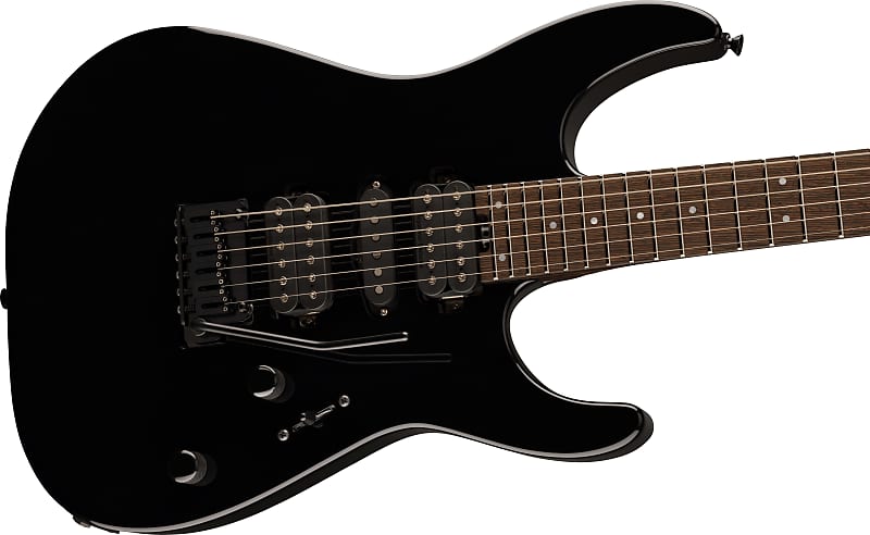 Charvel MJ DK24 HSH 2PT W Mahogany - Black image 1
