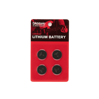 Planet Waves PW-CR2032-04 CR2032 Lithium Batteries (4-Pack) image 1
