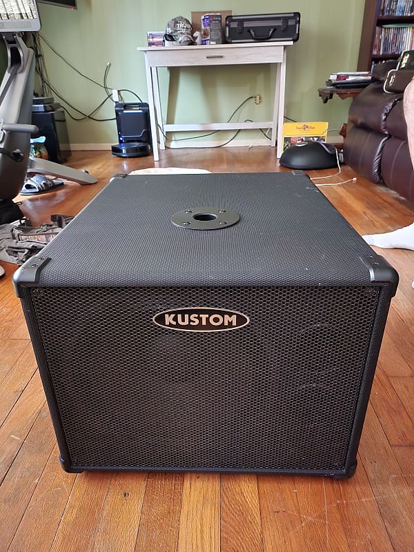 Kustom PA112S 12 Inch Powered Subwoofer PA112S Black Reverb