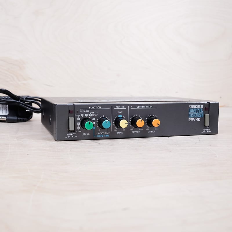 RRV-10 BOSS デジタル リバーブ ボス Boss RRV-10 Micro Rack Series Digital Reverb | Reverb Canada