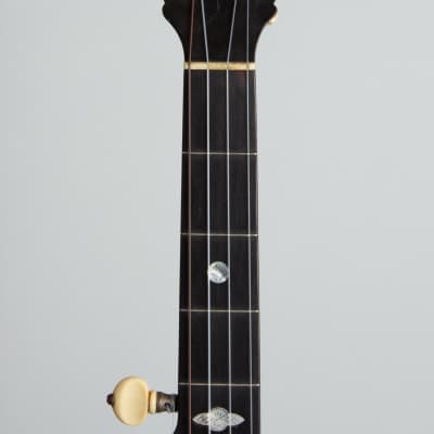 W. A. Cole  Eclipse #2500 5 String Banjo (1910), ser. #4081, black tolex hard shell case. image 5