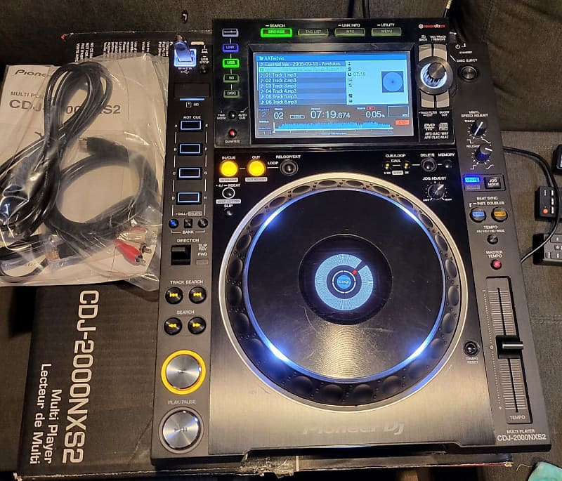 Pioneer CDJ2000NXS2 Professional Turntable CDJ2000NEXUS2 Reverb