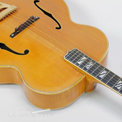 Gibson Super 400 Blonde Vintage 1939 With Original Case @ LA Guitar Sales image 5