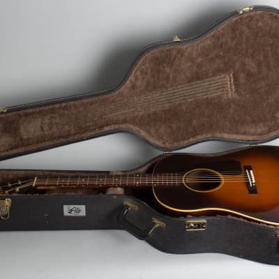 Gibson  J-45 Banner Flat Top Acoustic Guitar (1943), ser. #2656-13, black tolex hard shell case. image 10