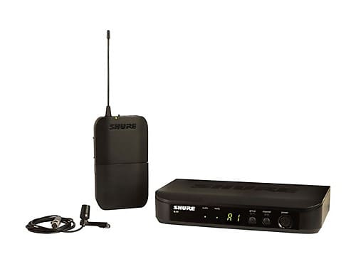 Shure BLX14/CVL Lavalier Wireless System (H9 Band) image 1