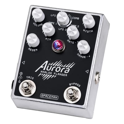 Spaceman Aurora Standard Flanger Effects Pedal image 2