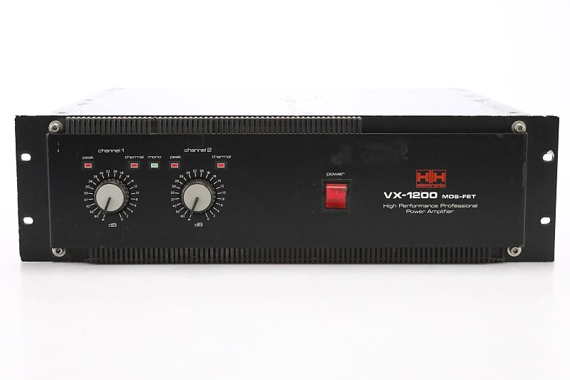 HH electronic パワーアンプ VX-200 MOS-FET HH V200 MOSFET Amp (HSR Mar 84)