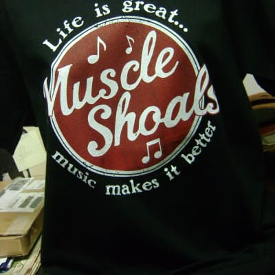 Muscle Shoals T-Shirt - Black, Dark Grey or White image 4