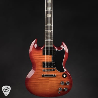 Gibson Custom Shop PSL SG Custom Figured Top Firemist image 3