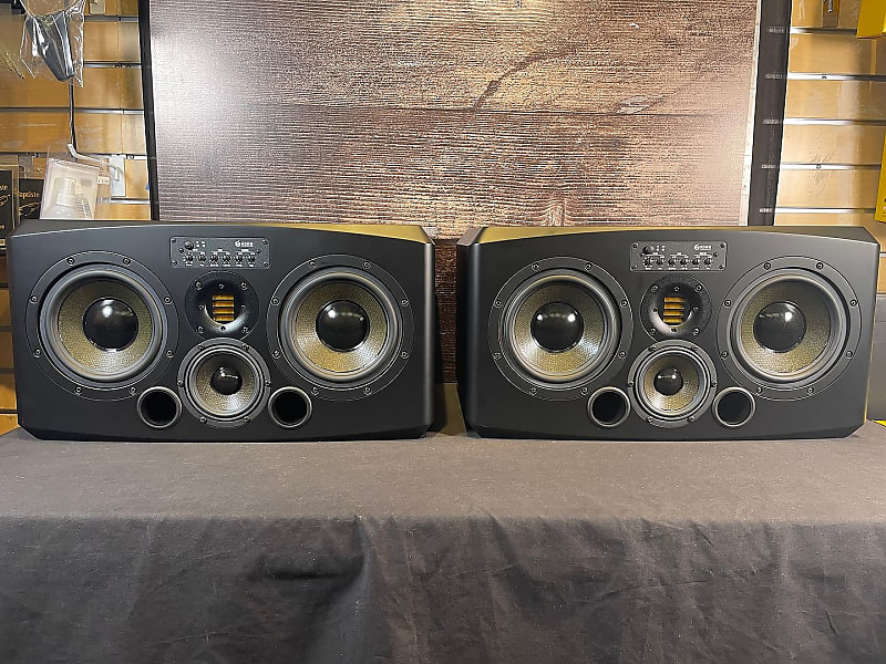 ADAM Audio S3X-H studio monitors pair w/ original boxes image 1