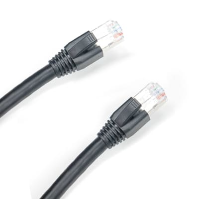Elite Core SUPERCAT5E-S-RR 2' Ultra Durable Shielded Tactical CAT5E Terminated Both Ends with Booted RJ45 Connectors image 4