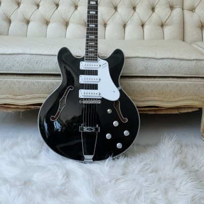 Vox Bobcat S66 Guitar  Black image 5