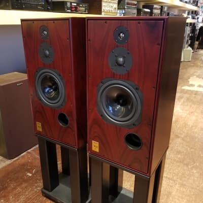 Harbeth Super HL5 Plus Rosewood Speakers w/ Boxes & Certificate Fantastic Sound - Store Demos image 3