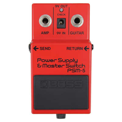 Boss PSM-5 Power Supply & Master Switch (1984 - 1990)