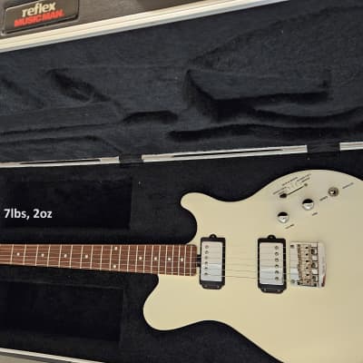 Ernie Ball Music Man Reflex Guitar 2010 - White for sale