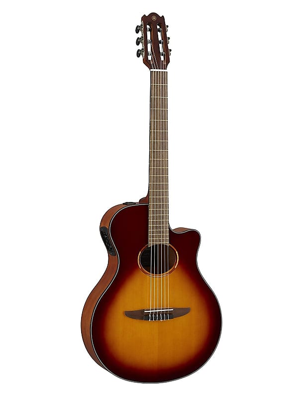 Yamaha Acoustic-Electric Nylon-String Guitar, Brown Sunburst NTX1 BS image 1