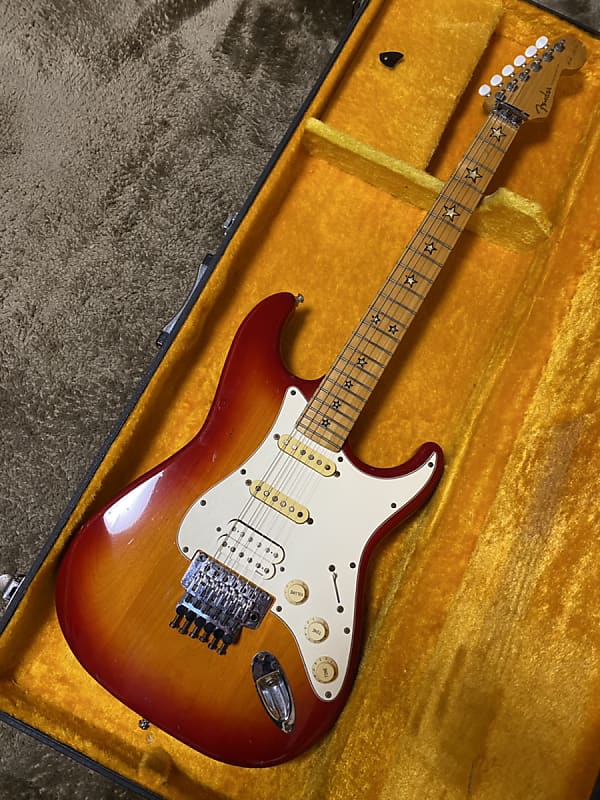 即納日本製Fender JAPAN STR-135RS BON JOVI リッチー・サンボラ シグネイチャーモデル フェンダー