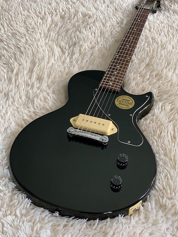 2006 Epiphone Les Paul Jr. Single Cream P90 Electric Guitar | Reverb