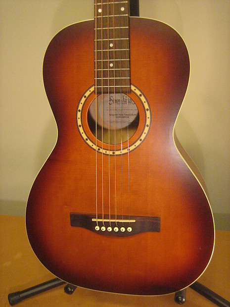 Simon and Patrick Songsmith Parlor Tobacco Burst blemished S P