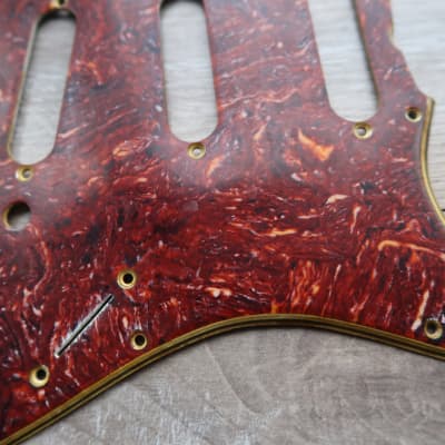 Fender Stratocaster Strat '59 - '62 Tortoise Celluloid   Tortoise RI 60 61 image 4
