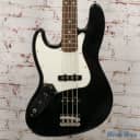 2004 Fender Mexican Jazz Lefty Bass Black x4363 (USED)