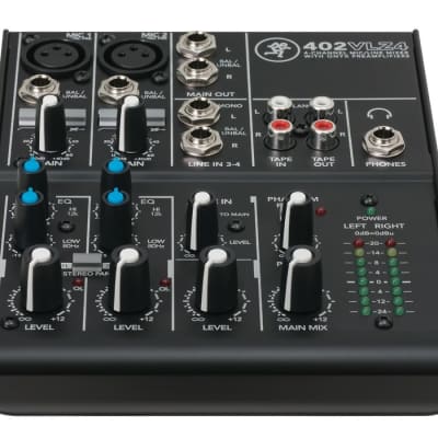 Mackie 402VLZ4 Mixer 4-Channel Compact Analog Low-Noise w/ 2 ONYX Preamps image 2
