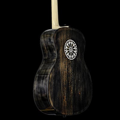 Turkowiak double-top GA acoustic guitar #524 - "Black Diamond" tier image 8