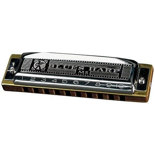 Hohner Blues Harp Harmonica, Key of F Reverb